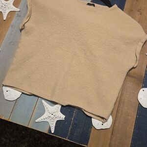 Nicole Miller Kids Beige Sweater Top